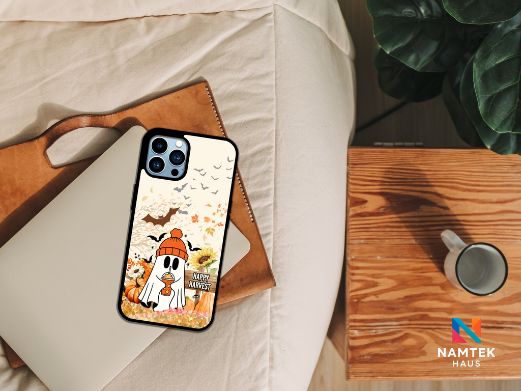 Happy Harvest Autumn Ghost Case