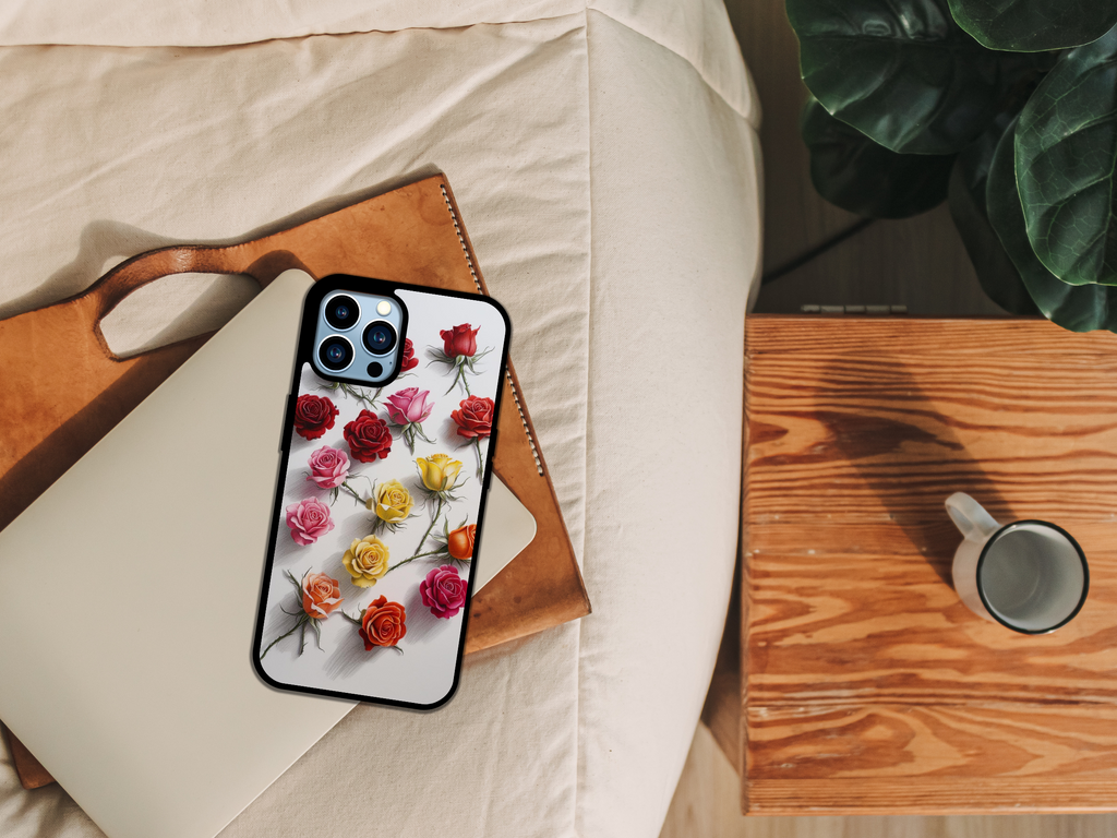 "Garden of Grace" Rose Bloom Phone Case