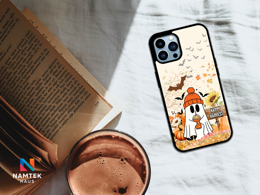 Happy Harvest Autumn Ghost Case