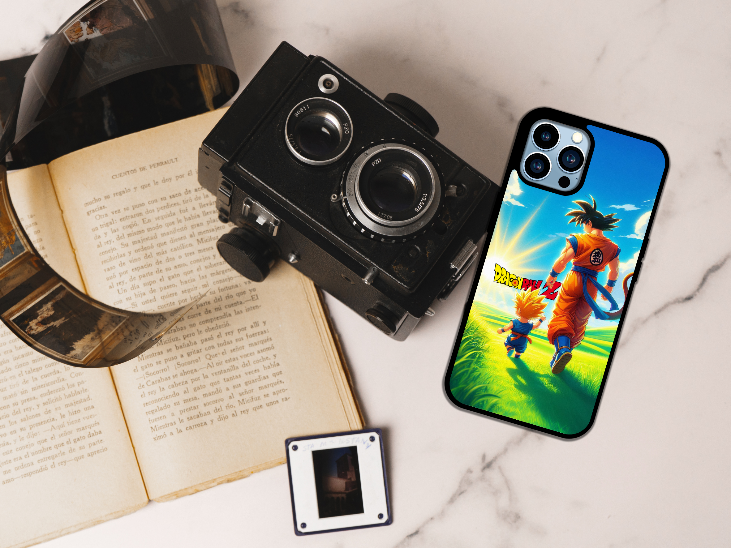 Golden Legacy Anime Warriors Phone Case