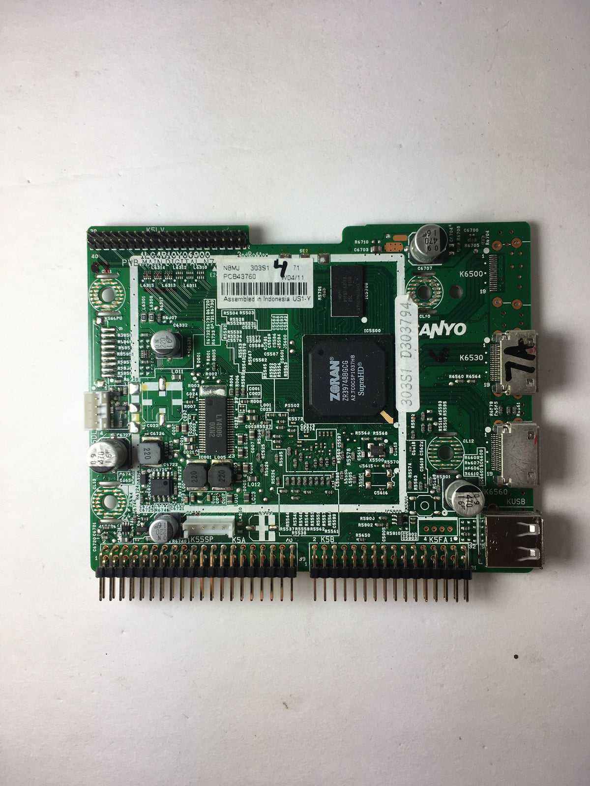 Sanyo 1LG4B10Y06900 N8MJ Digital Main for DP26640 P26640-05