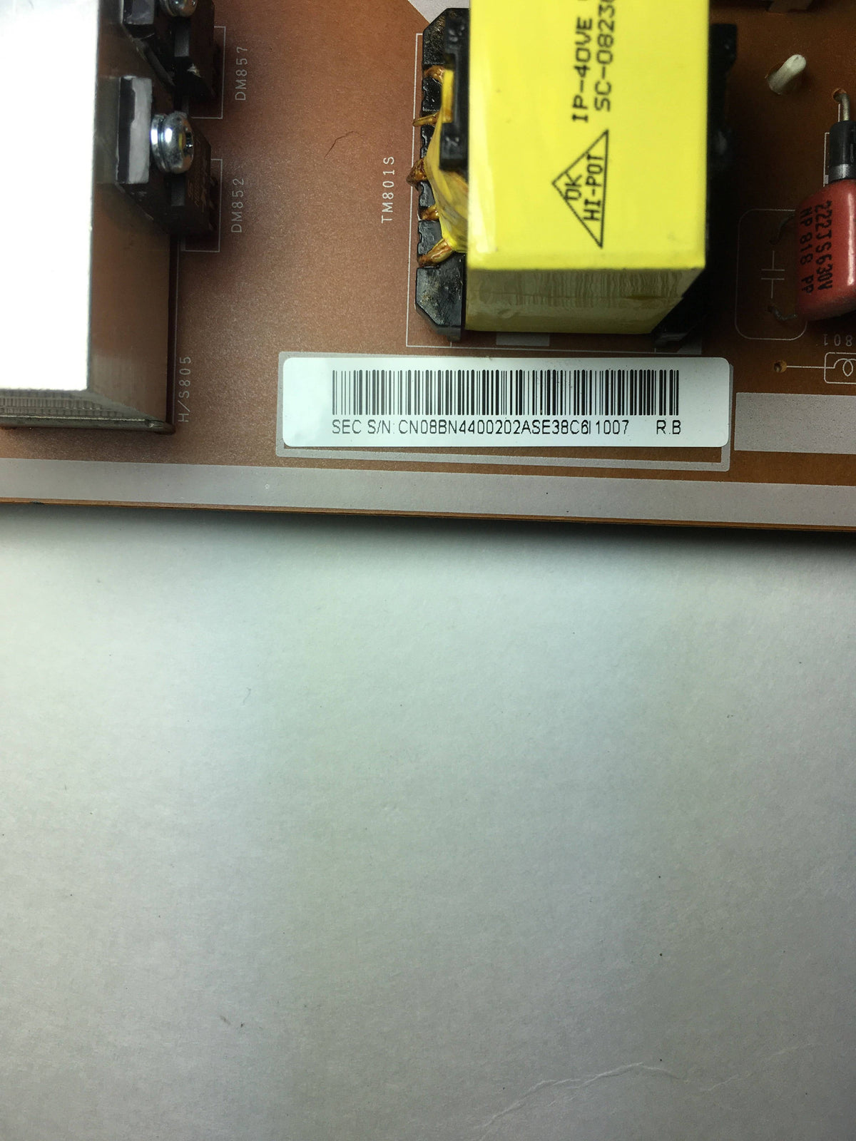 Samsung BN44-00202A Power Supply / Backlight Inverter