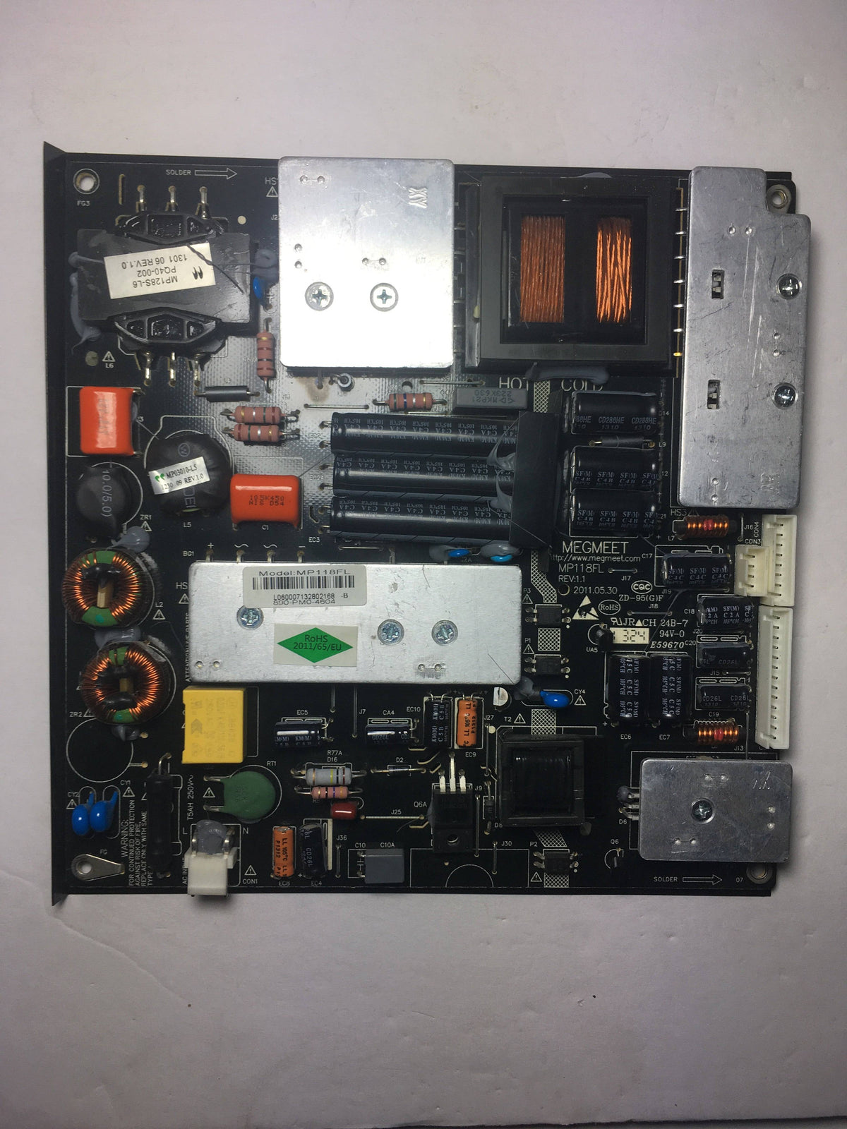 Seiki / Coby MP118FL Power Supply Unit