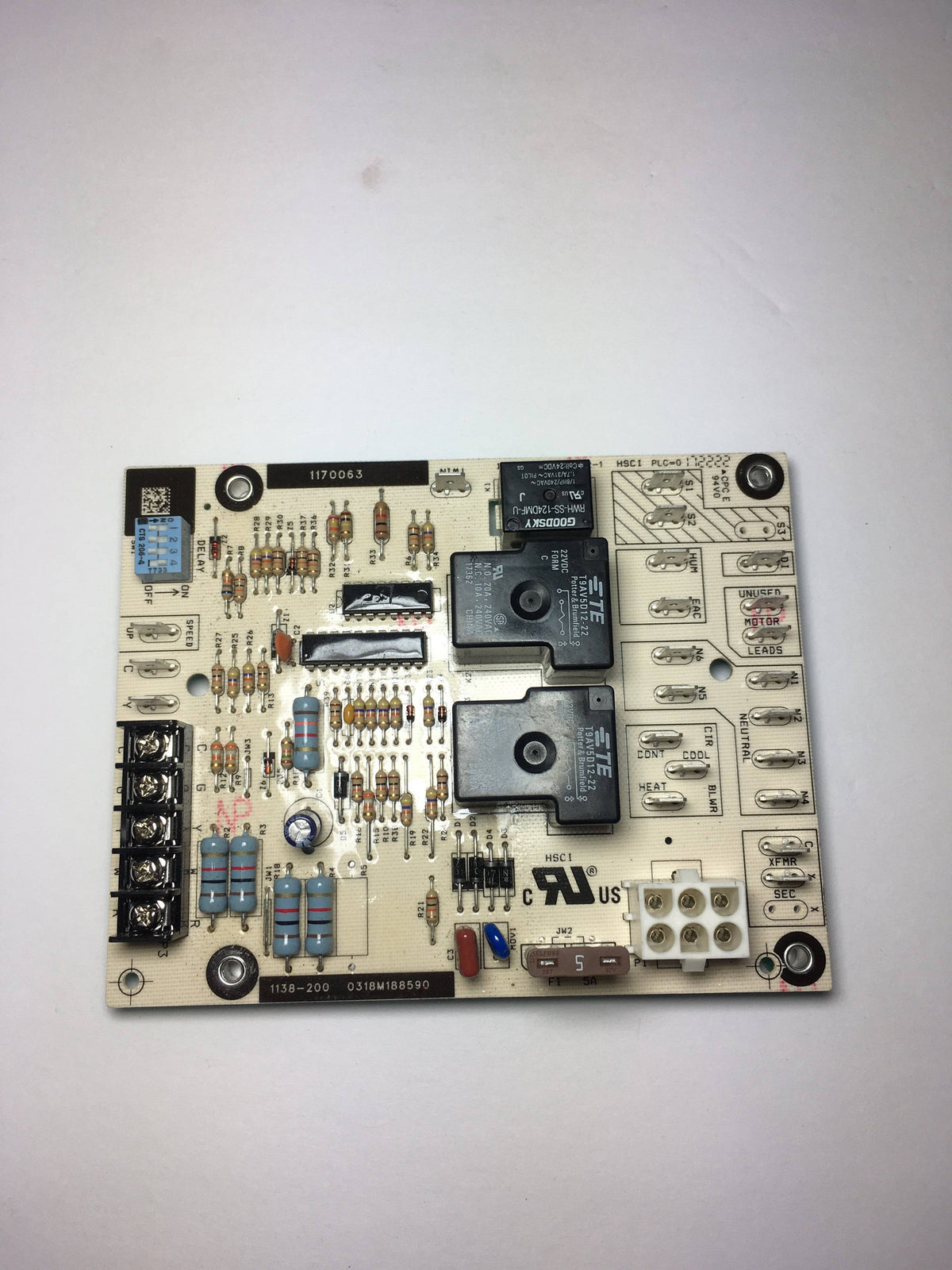 Honeywell 1138-200 1170063 Control Board