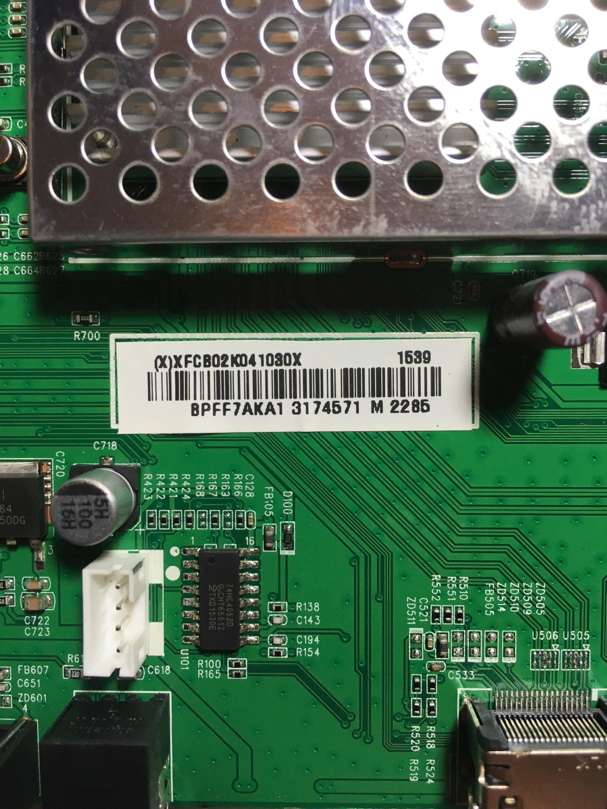 Vizio 756TXFCB02K0410 (ltmwsker Serial) Main Board