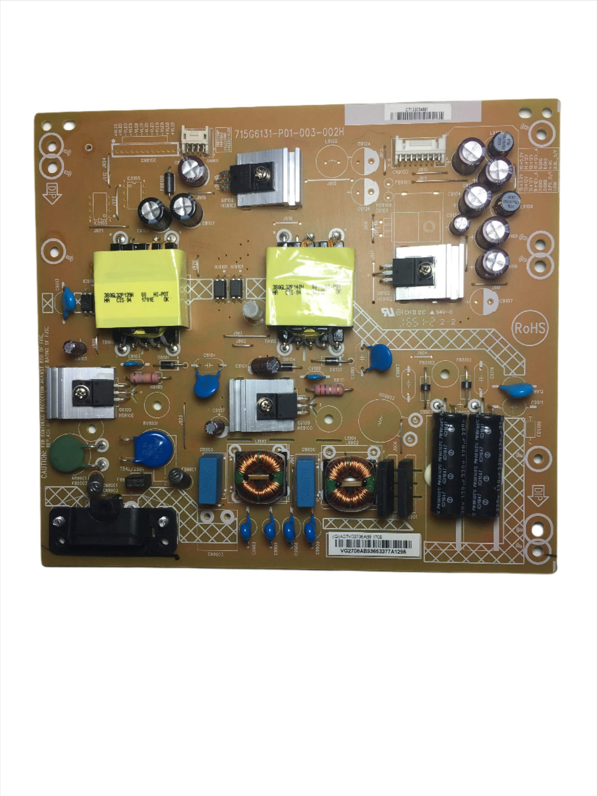 Vizio ADTVG2708AB9 Power Supply Board