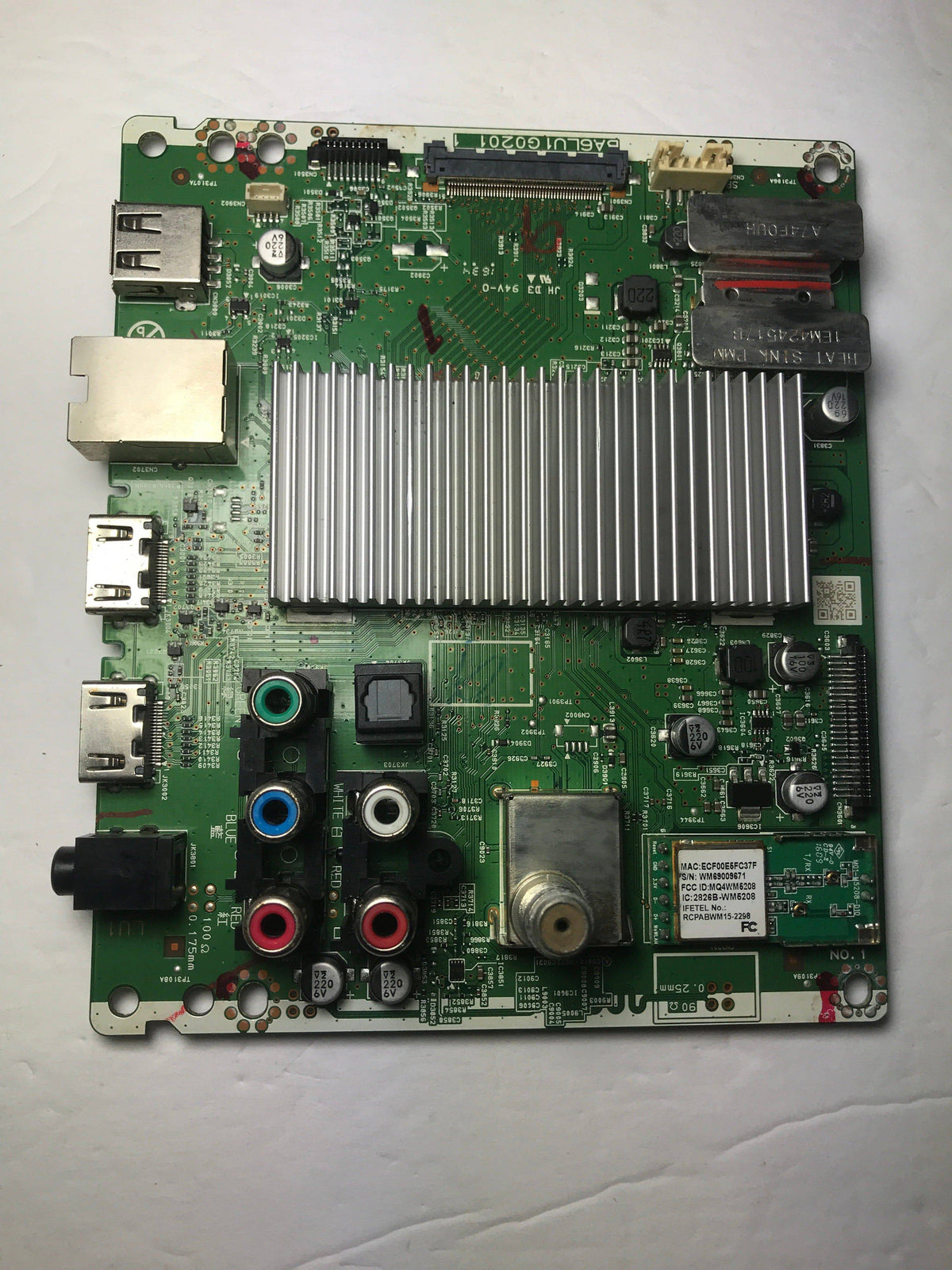 Magnavox A6LU1MMA-002 Main Board