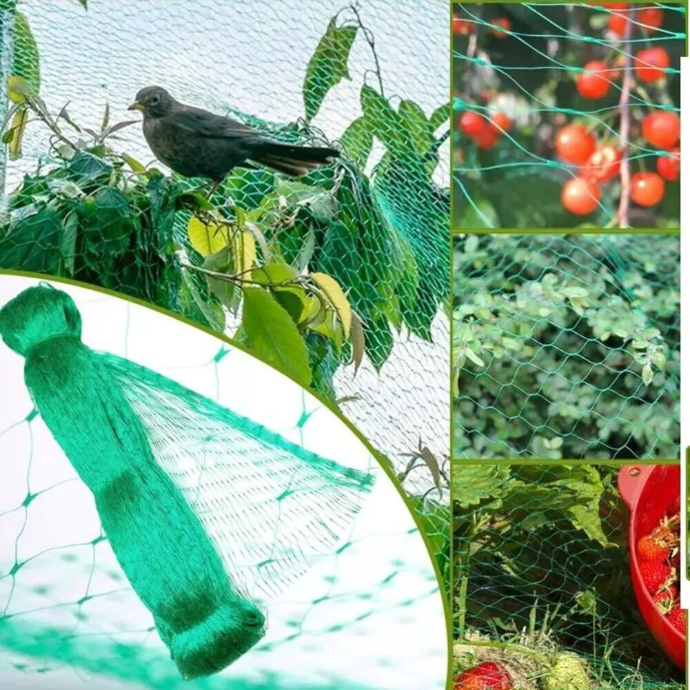 33FT Anti Bird Netting Pond Net Protection Tree Crops Plants