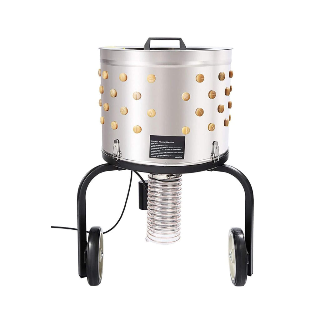 Large 20-Inch Heavy-Duty Chicken Defeathering Plucker Machine