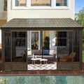 [12X14FT] Haven Sunroom Galvanized Roof