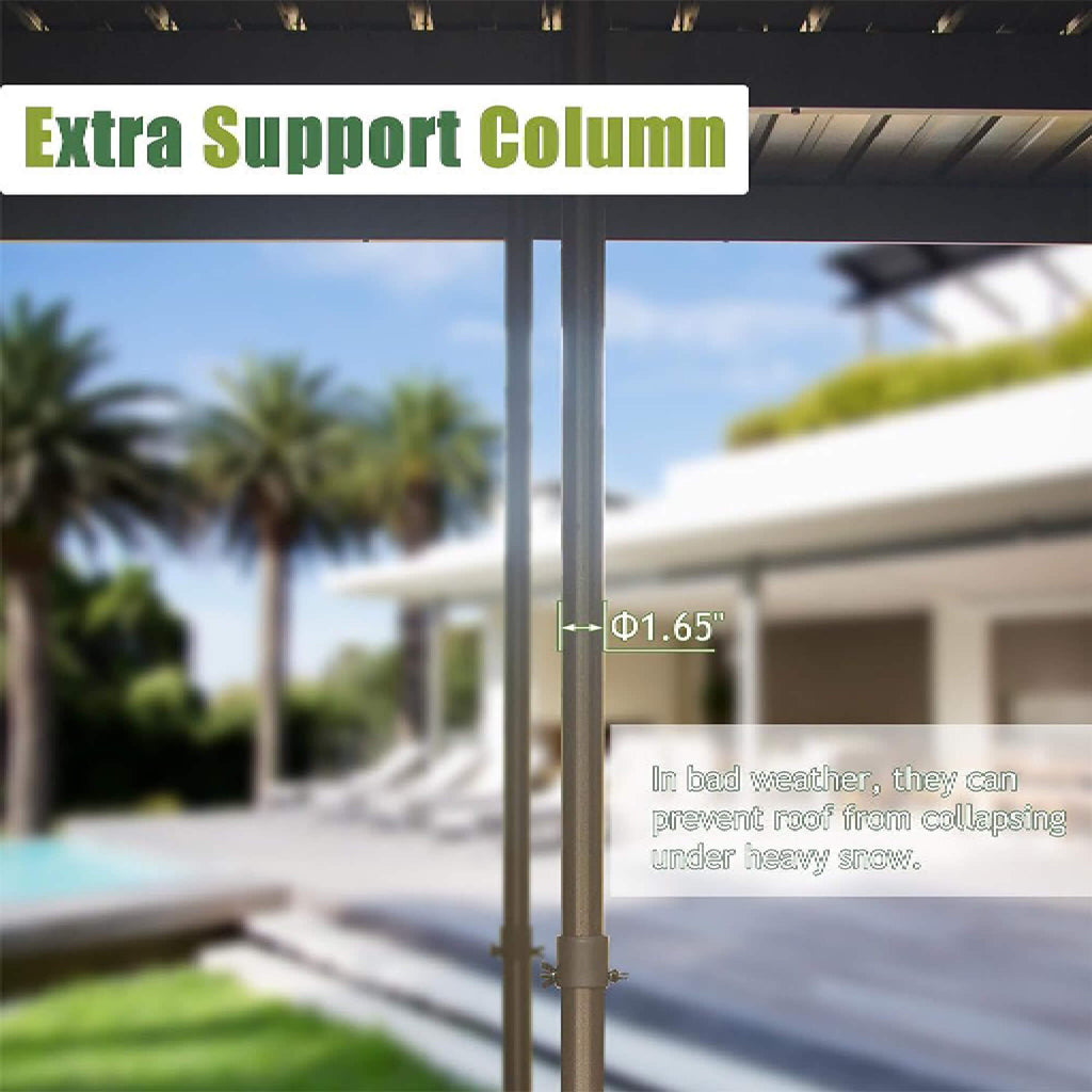 [12X14FT] Haven Sunroom Galvanized Roof