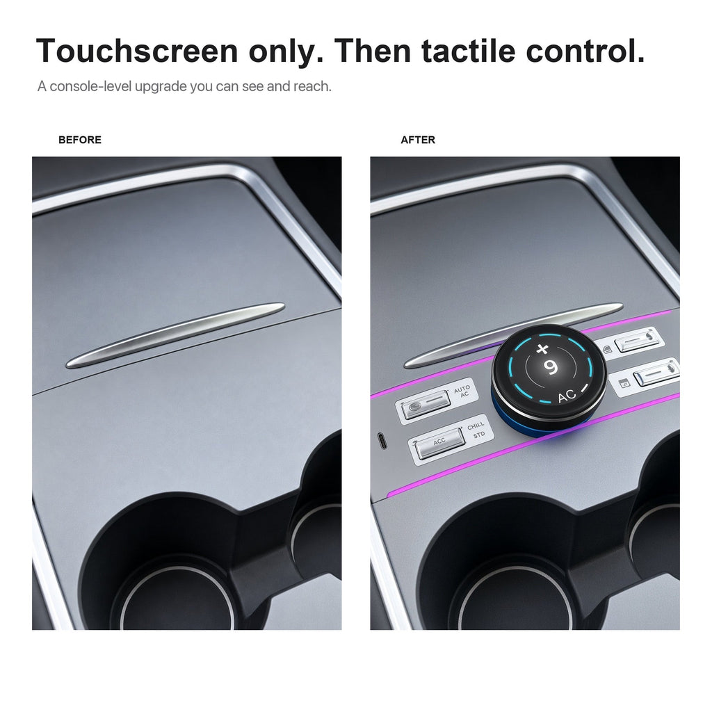 LCD Knob Docking Station for Tesla Model 3 / Y