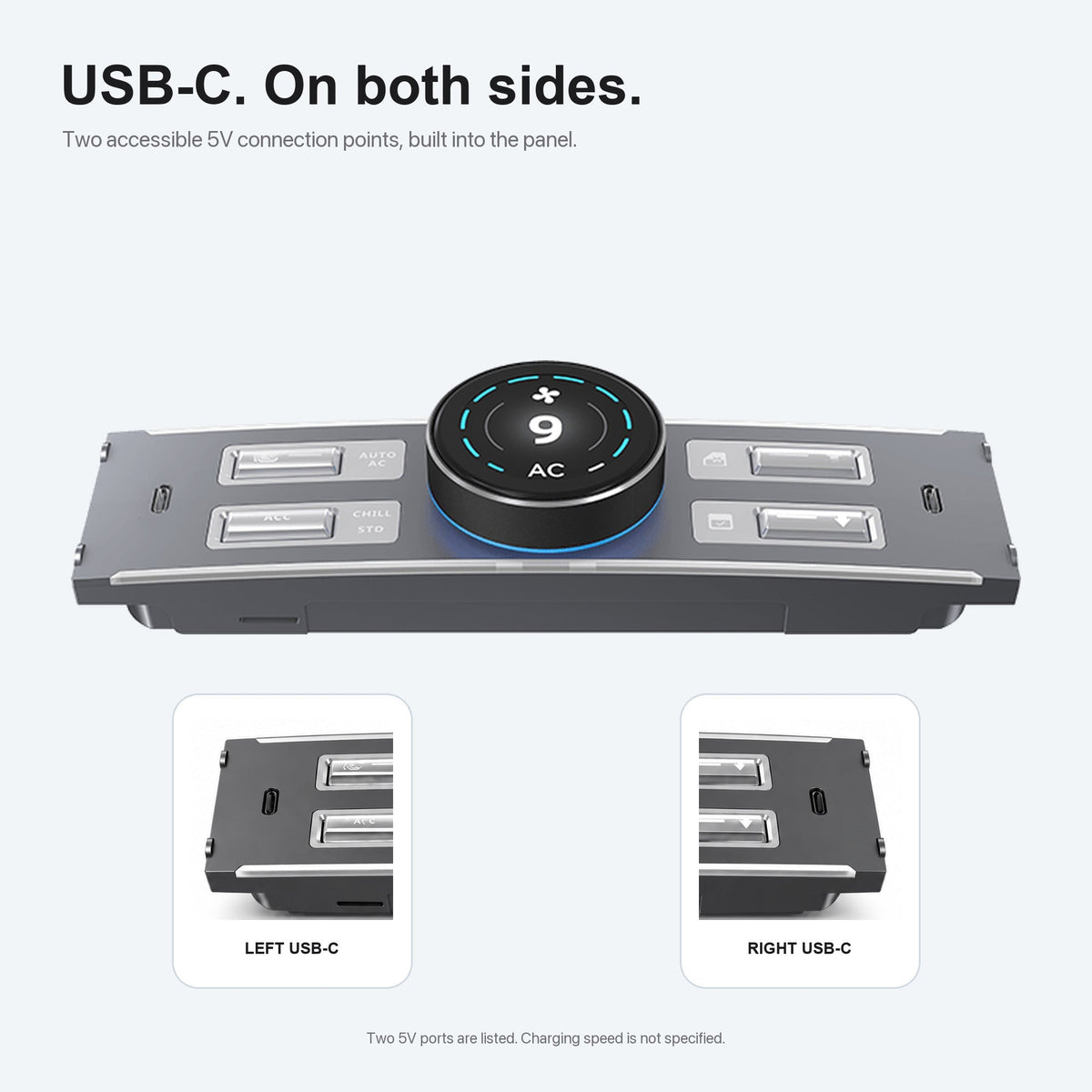 LCD Knob Docking Station for Tesla Model 3 / Y