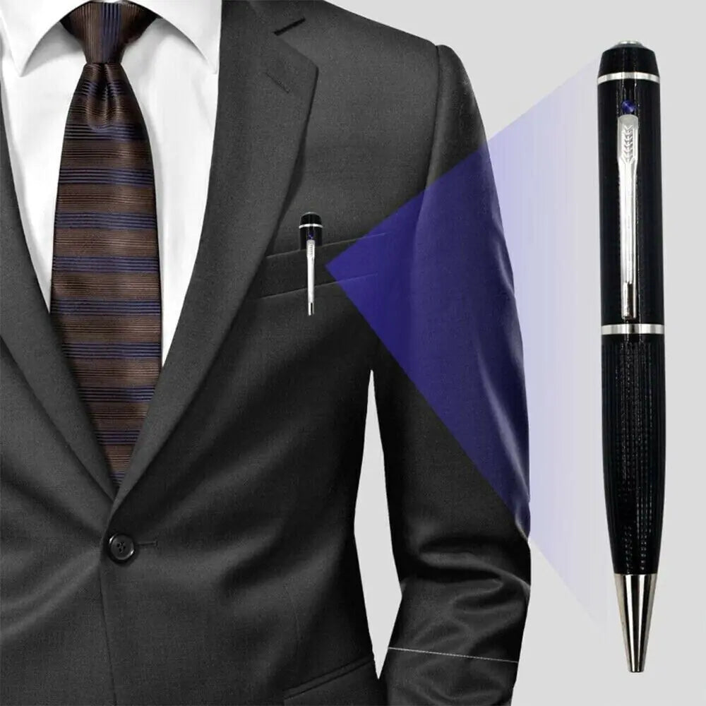 Hidden Cam Pocket Pen Camera 1080P HD Mini Body Video Recorder