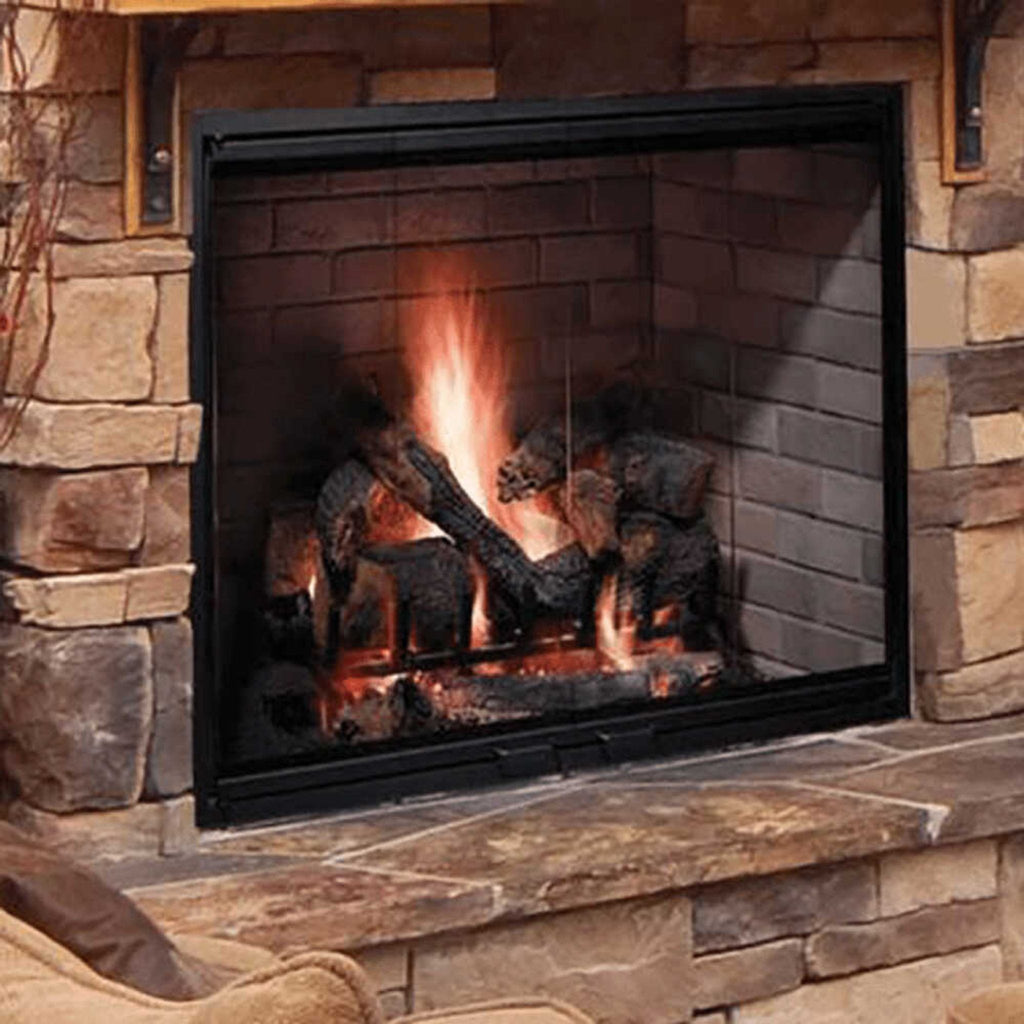 Majestic Biltmore Radiant 36-Inch Open Wood Burning Fireplace