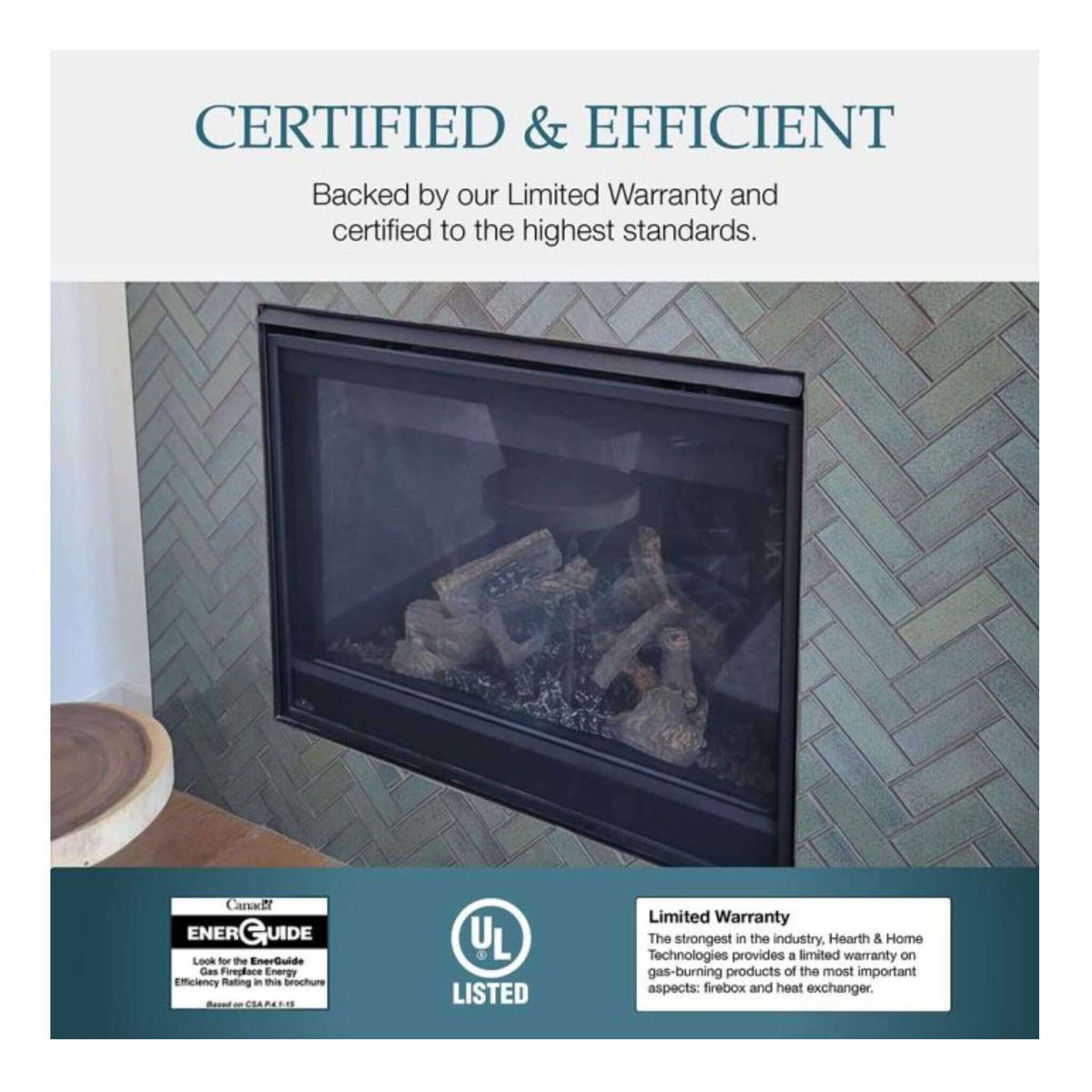 Majestic Mercury 32-Inch Direct Vent Natural Gas Fireplace