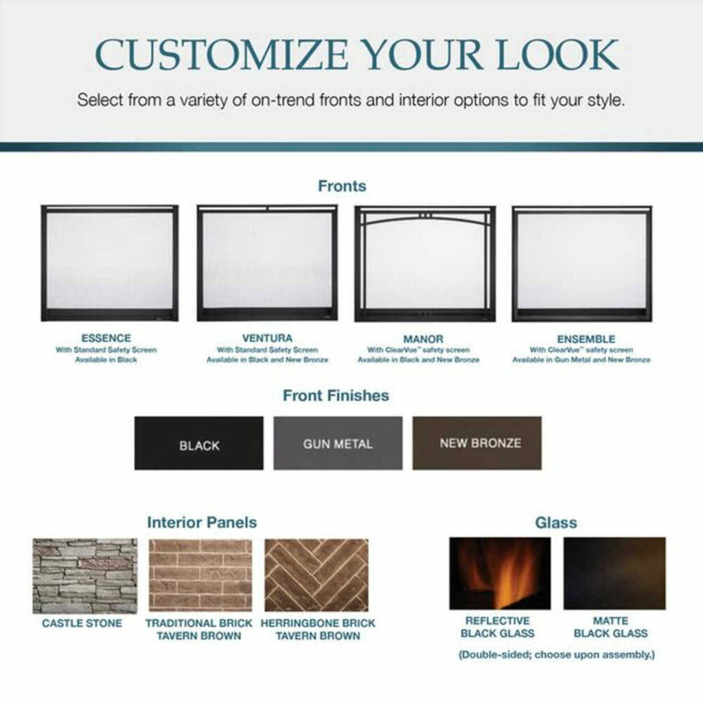 Majestic Meridian 36-Inch Direct Vent Fireplace [Mer36N/L]