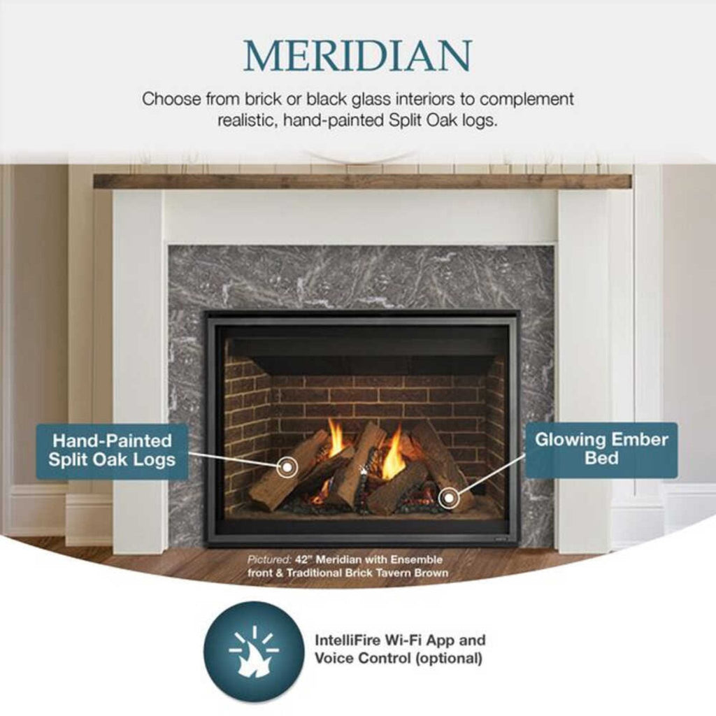 Majestic Meridian 36-Inch Direct Vent Fireplace [Mer36N/L]