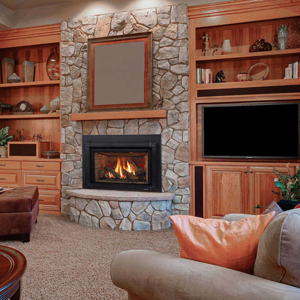 Majestic Meridian 36-Inch Platinum Natural Gas Fireplace