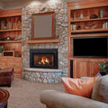 Majestic Meridian 36-Inch Platinum Natural Gas Fireplace