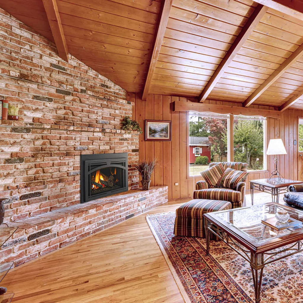 Majestic Meridian 36-Inch Platinum Natural Gas Fireplace