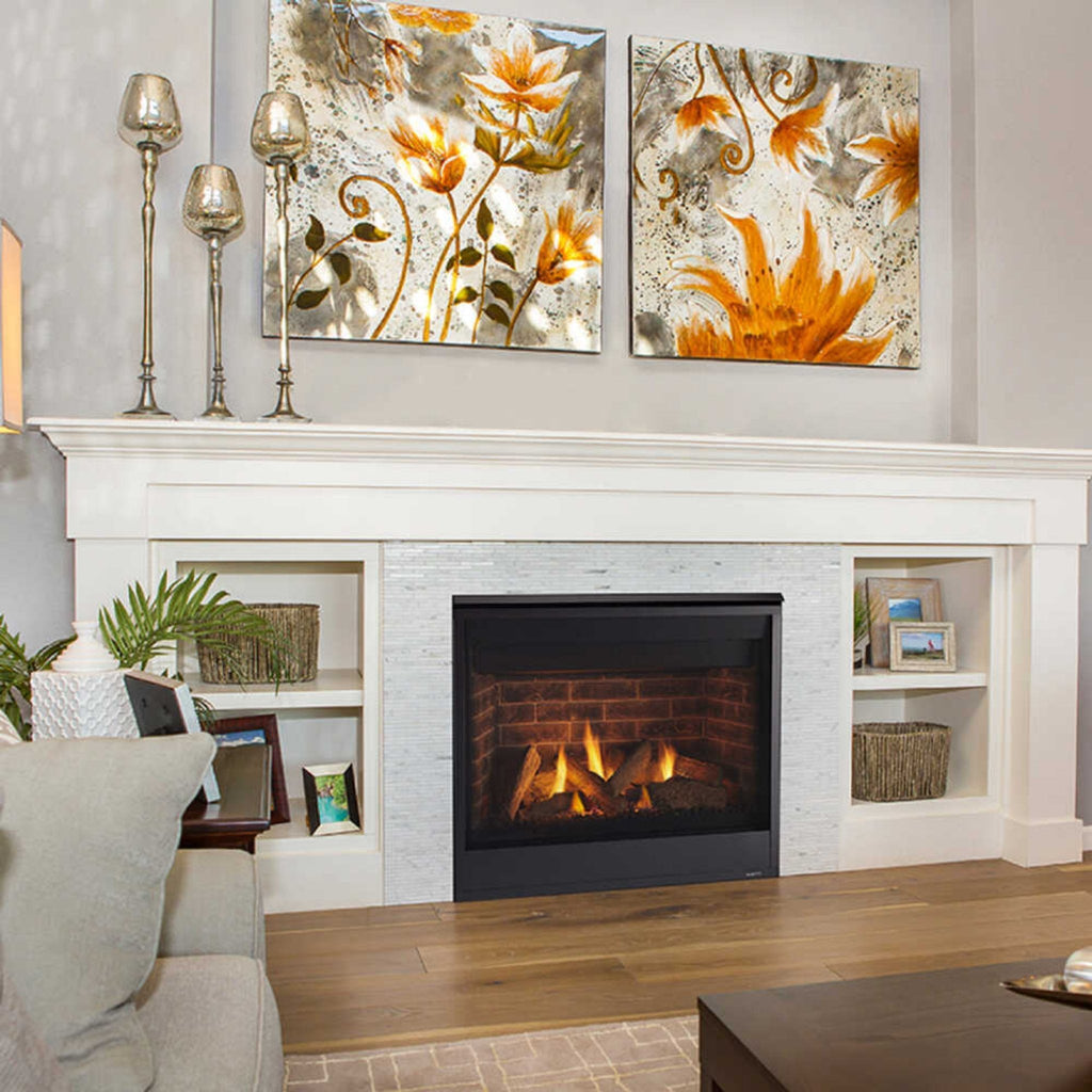 Majestic Quartz 32-Inch Direct Vent Natural Gas Fireplace