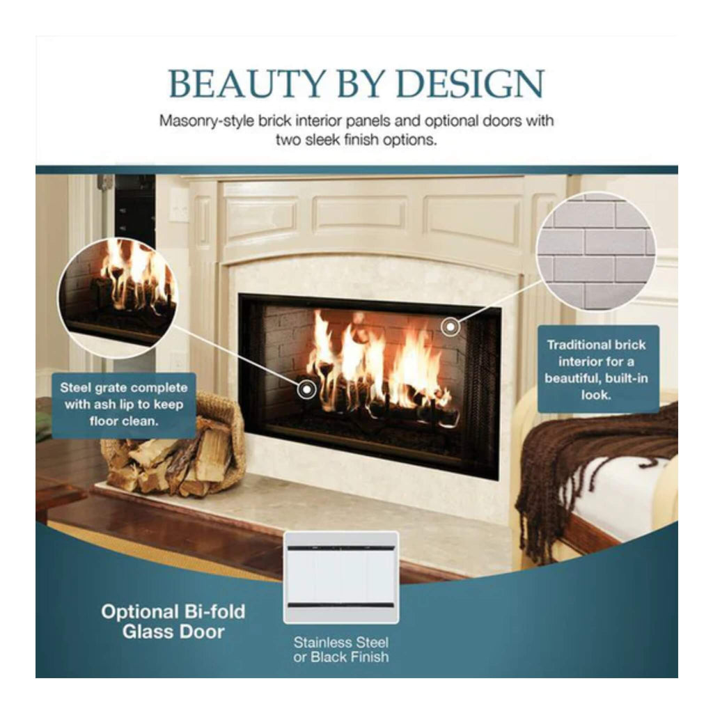 [BE42] Majestic Royalton 42" Wood-Burning