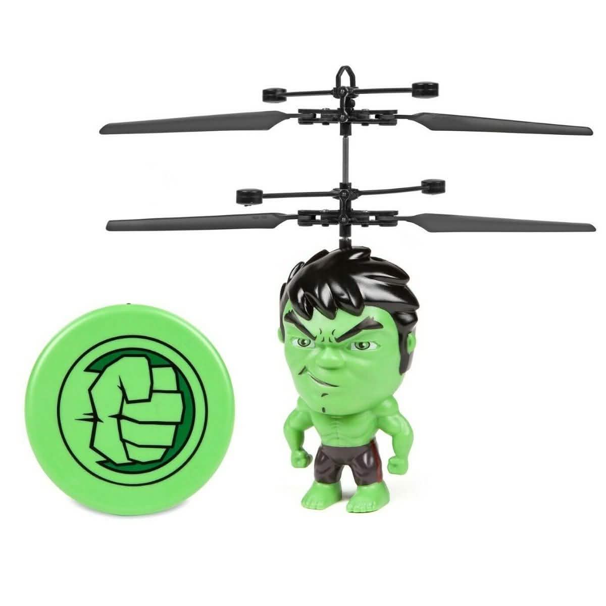 Marvel Licensed 3.5 Inch Flying Figure IR UFO Big Head Helicopter