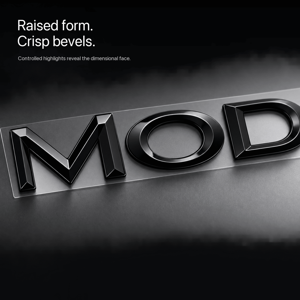 Letter Emblems for TESLA Tailgate | Multiple Colors | 3D ABS