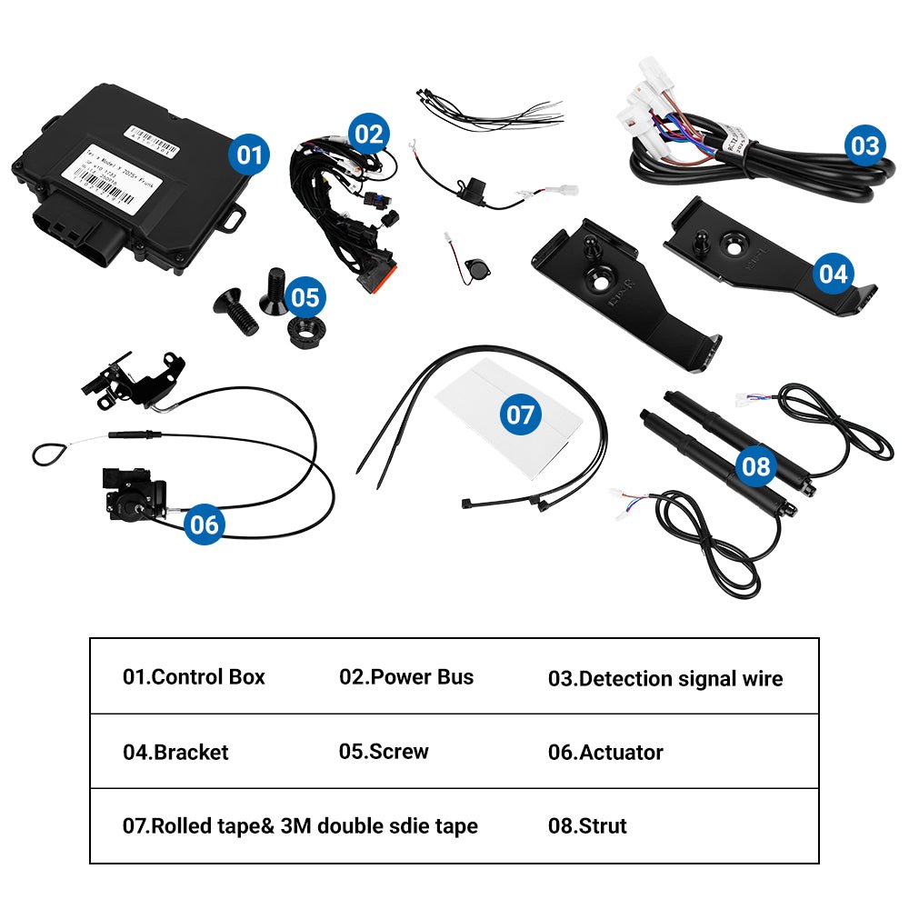 Electric Frunk System Hands-Free