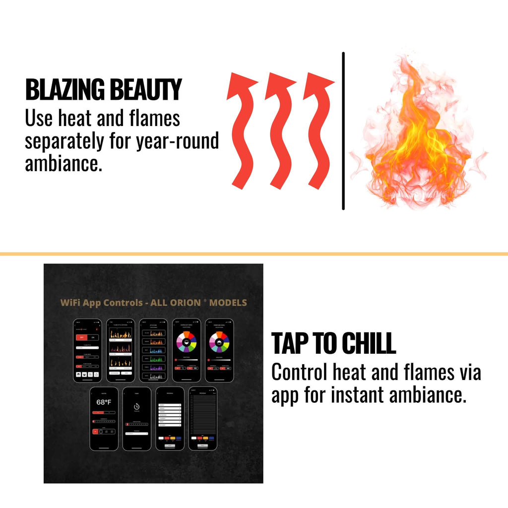[OR100-MULTI] Modern Flames Orion 100"