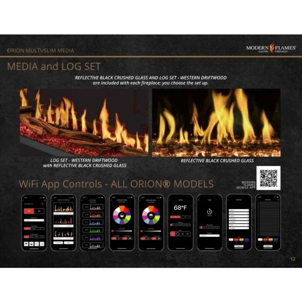 [OR100-MULTI] Modern Flames Orion 100"