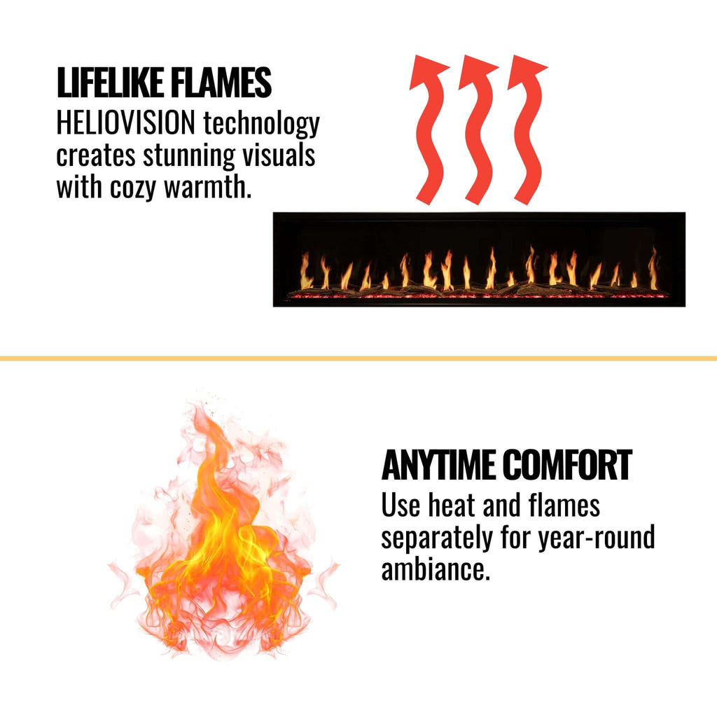 [OR76-MULTI] Modern Flames Orion 76" Multi
