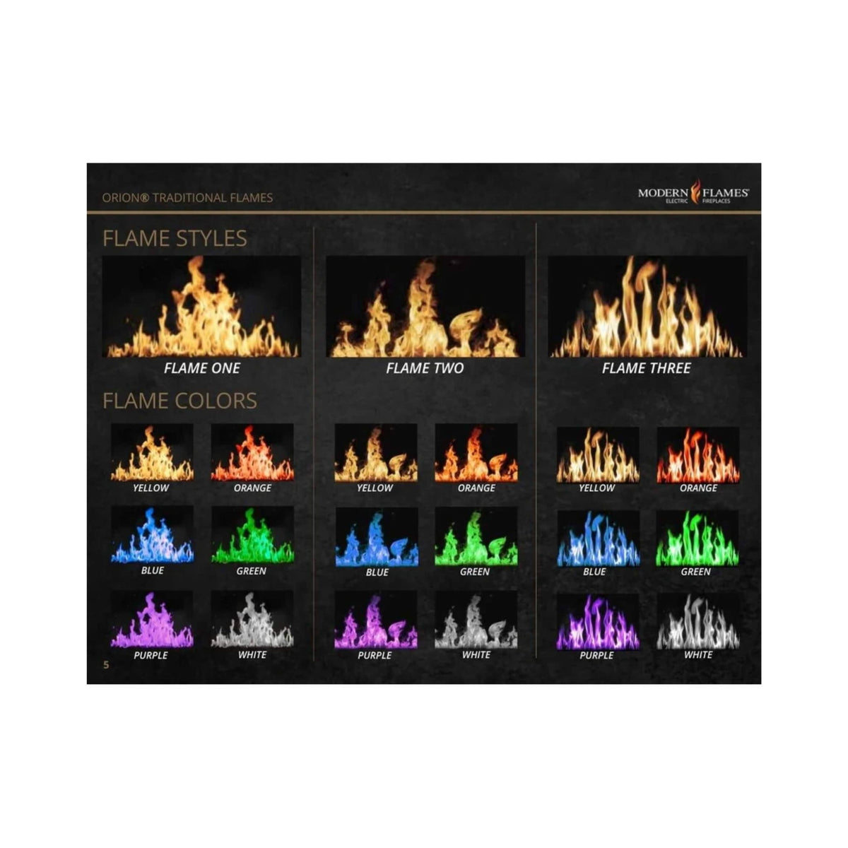 [OR26-TRAD] Modern Flames Orion 26"