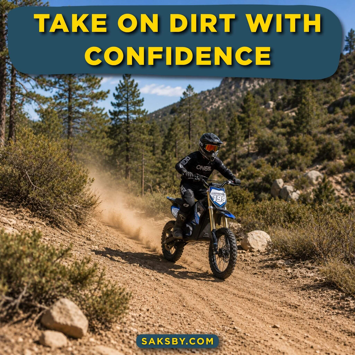 Mototec 48V 1800W Pro High-Performance Electric Dirt Bike