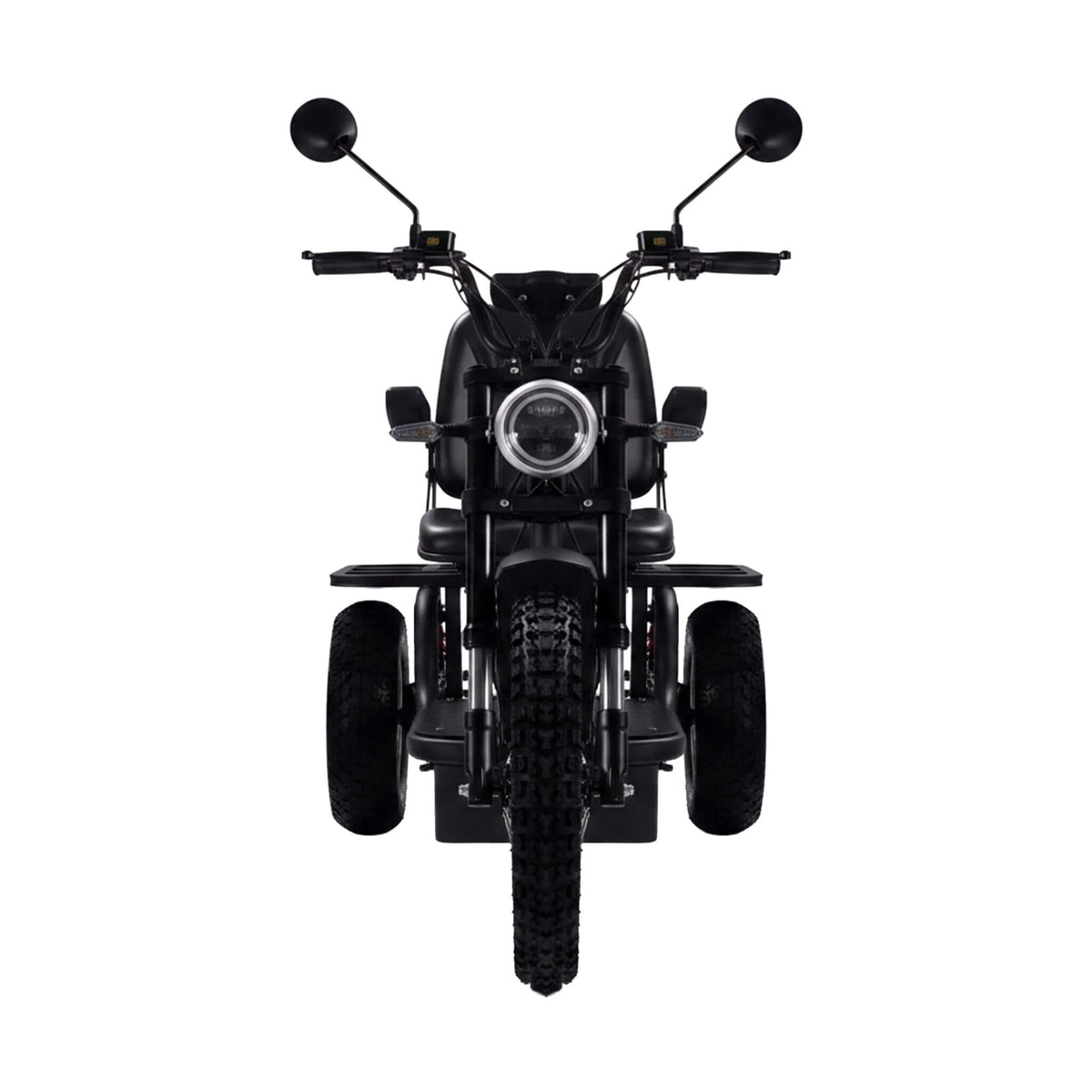 Mototec 60V 1800W Black Three-Wheel Electric Scooter