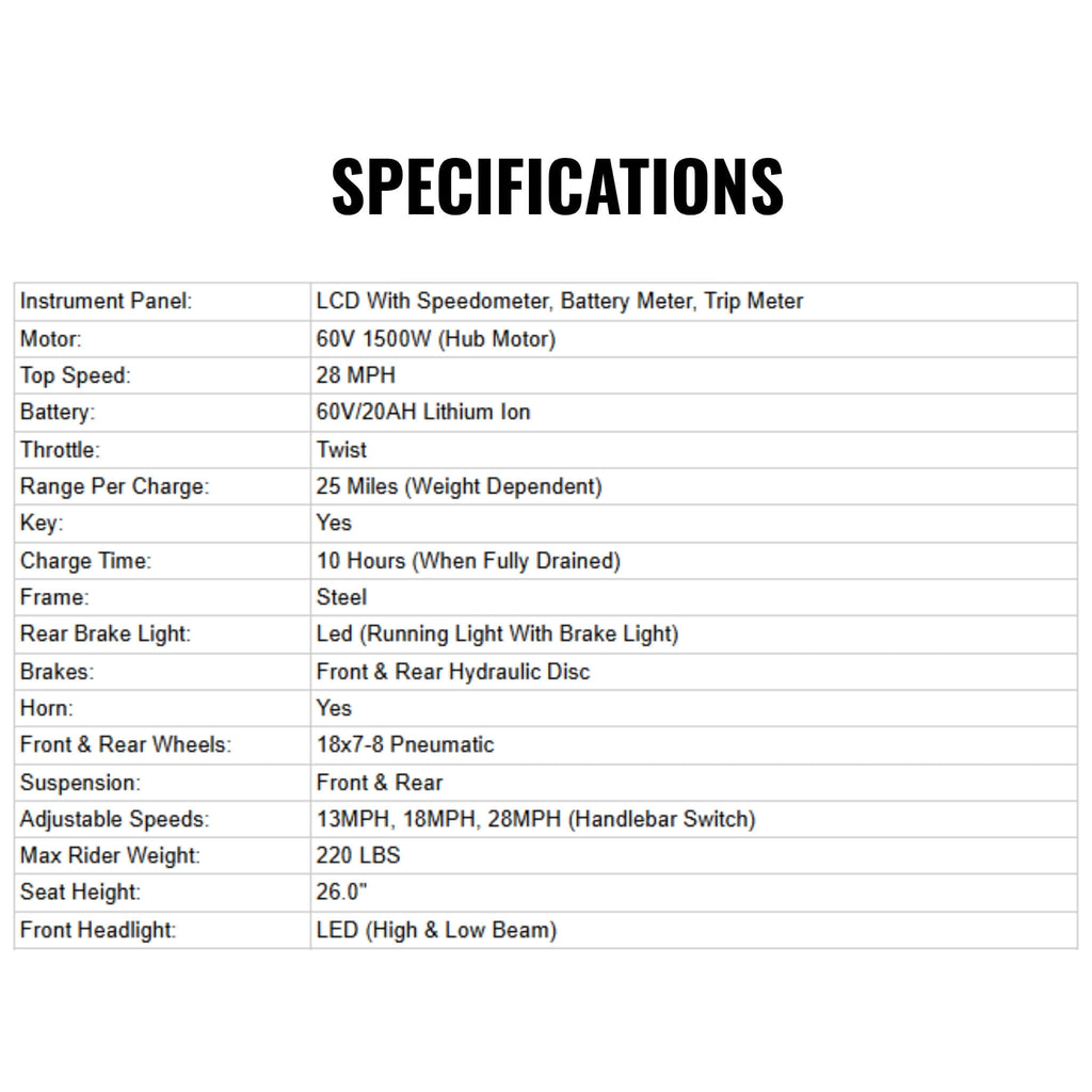 Mototec Maverick 36V/36Ah Electric Motorized Go Kart, 1000W