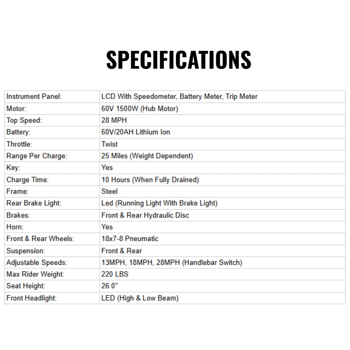 Mototec Maverick 36V/36Ah Electric Motorized Go Kart, 1000W