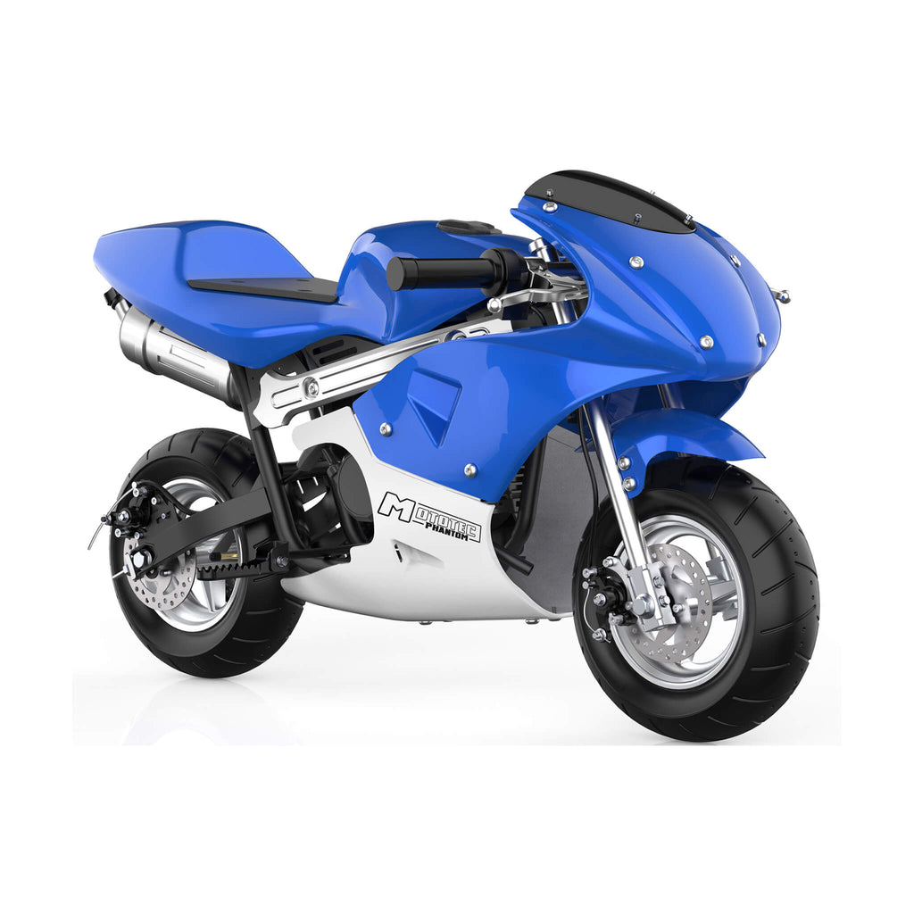MotoTec Phantom 49CC Two-Stroke Gas Pocket Bike (SAK13859)