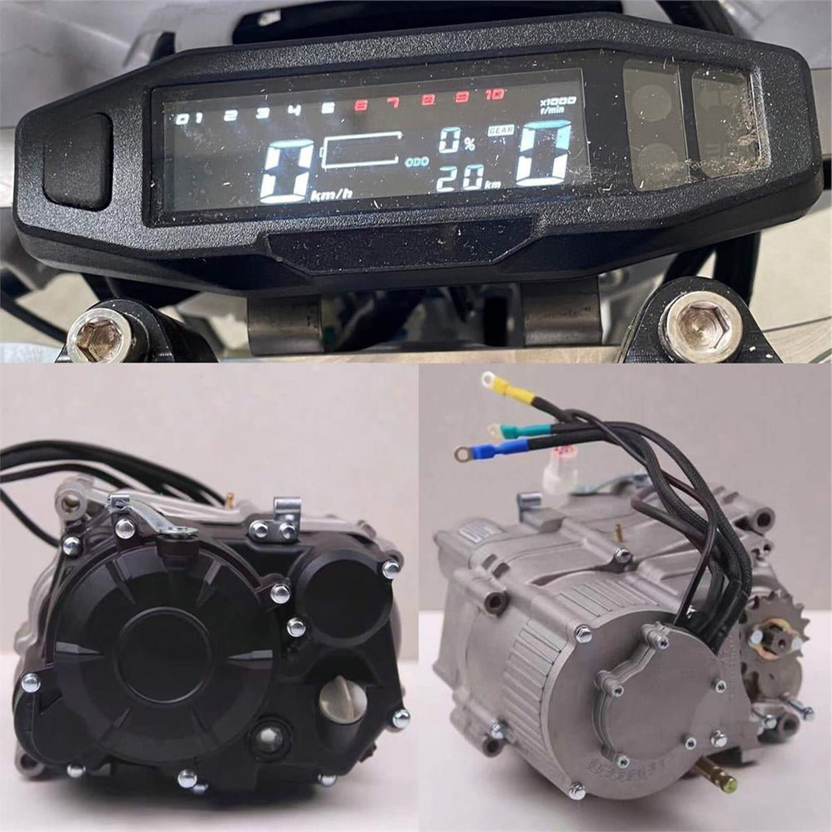Mototec Venom High-Performance 72V/12000W Electric Dirt Bike