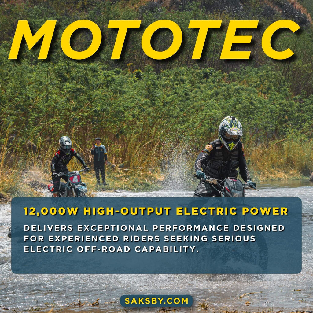 Mototec Venom High-Performance 72V/12000W Electric Dirt Bike