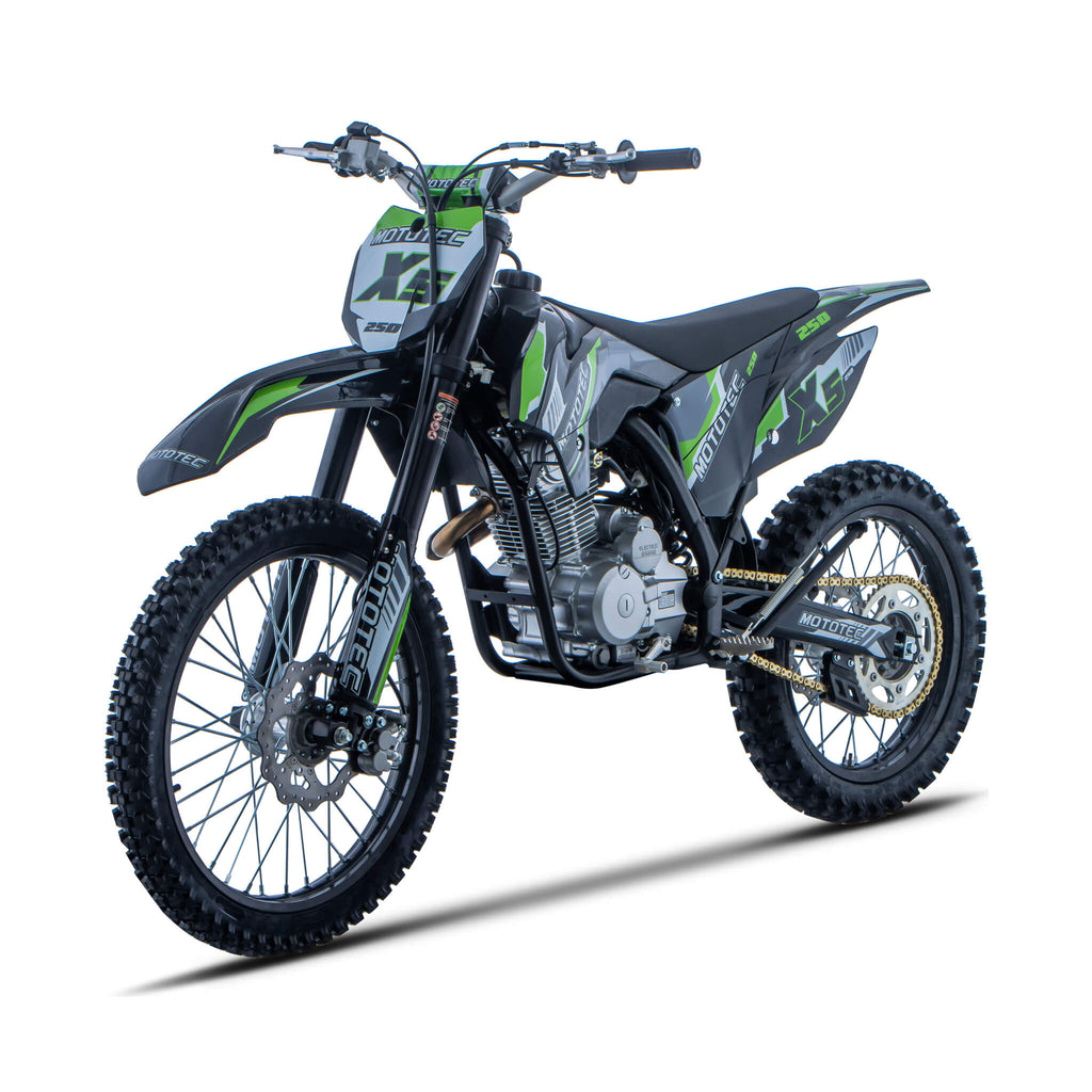 Mototec X5 250Cc 4-Stroke High-Performance Off-Road Gas Dirt
