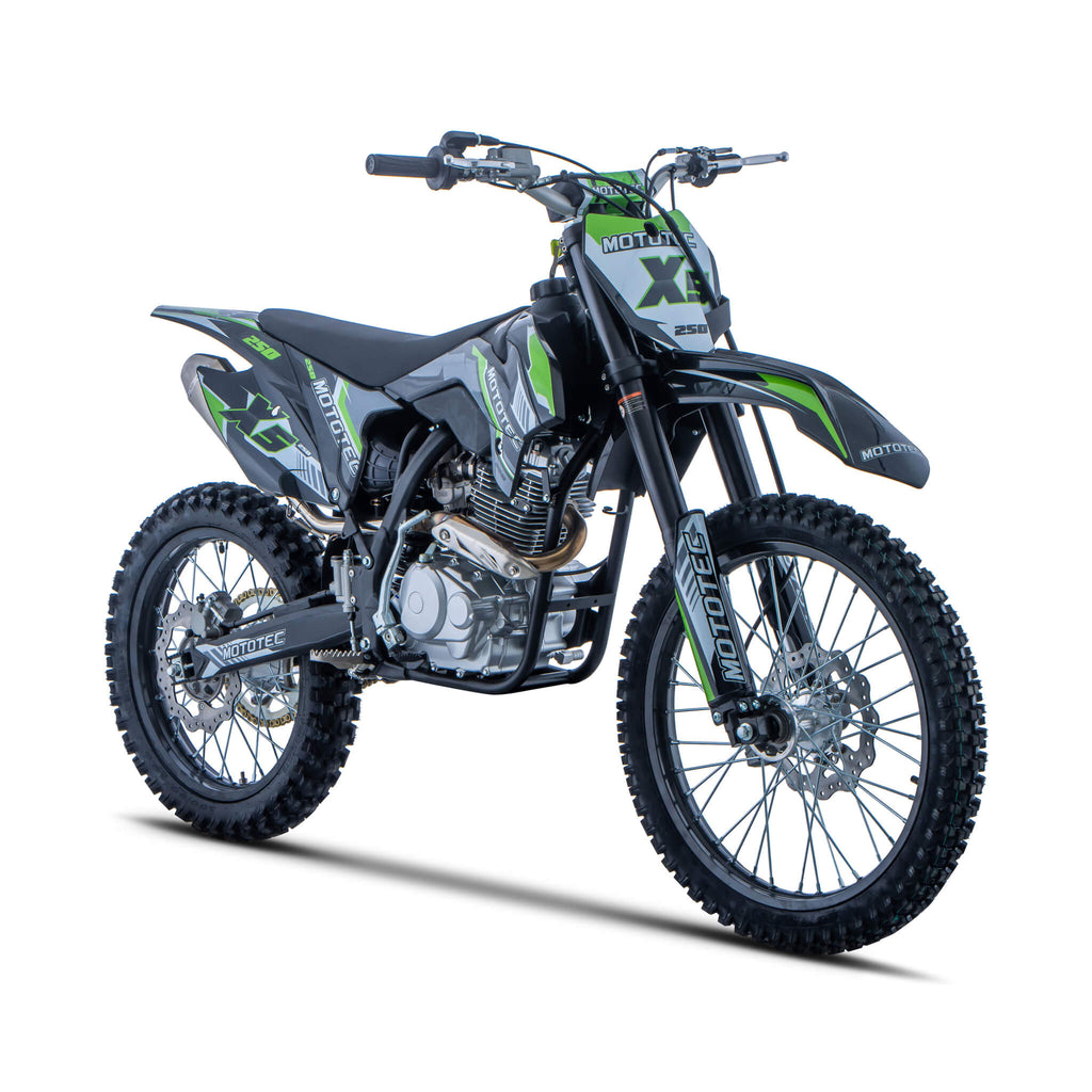Mototec X5 250Cc 4-Stroke High-Performance Off-Road Gas Dirt