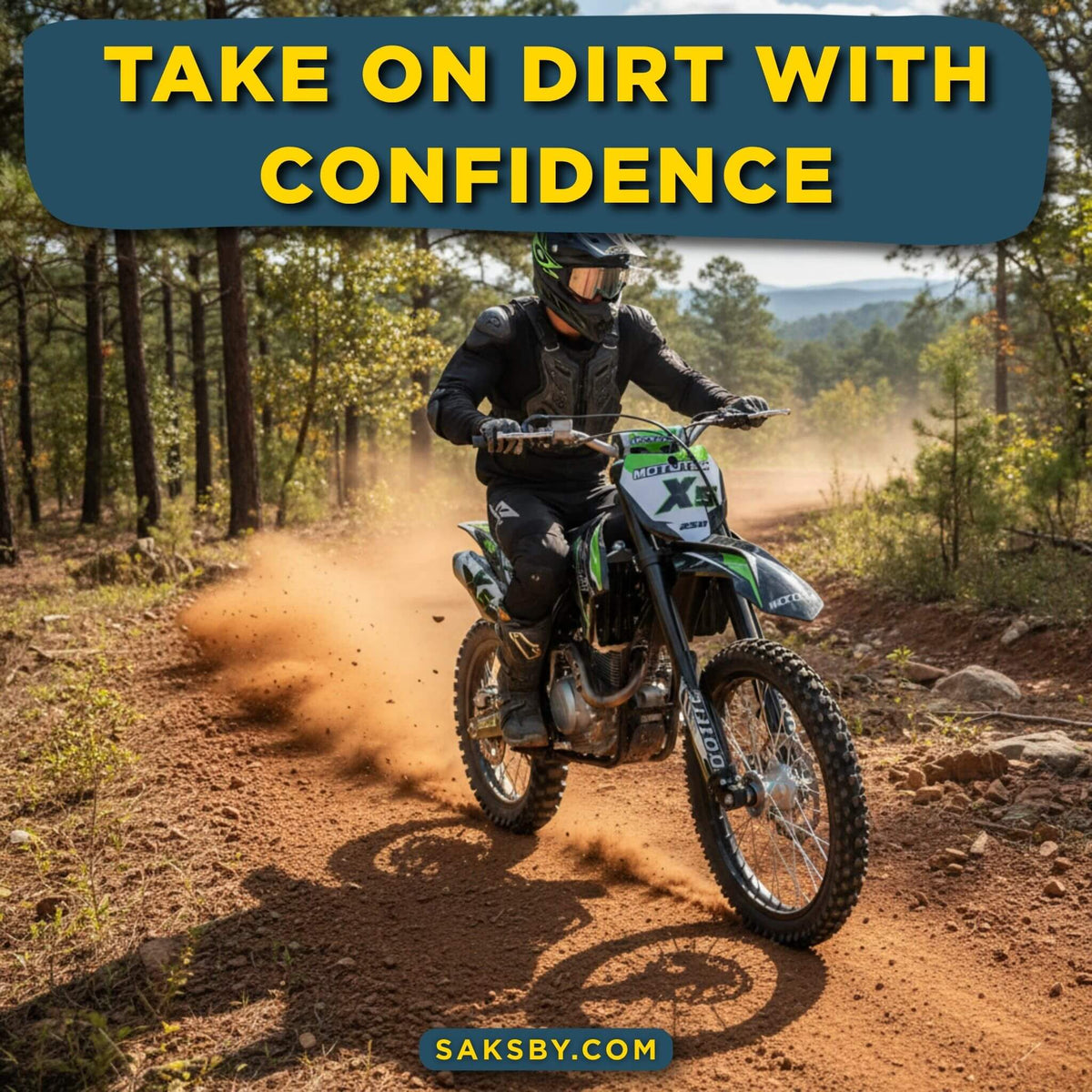 Mototec X5 250Cc 4-Stroke High-Performance Off-Road Gas Dirt