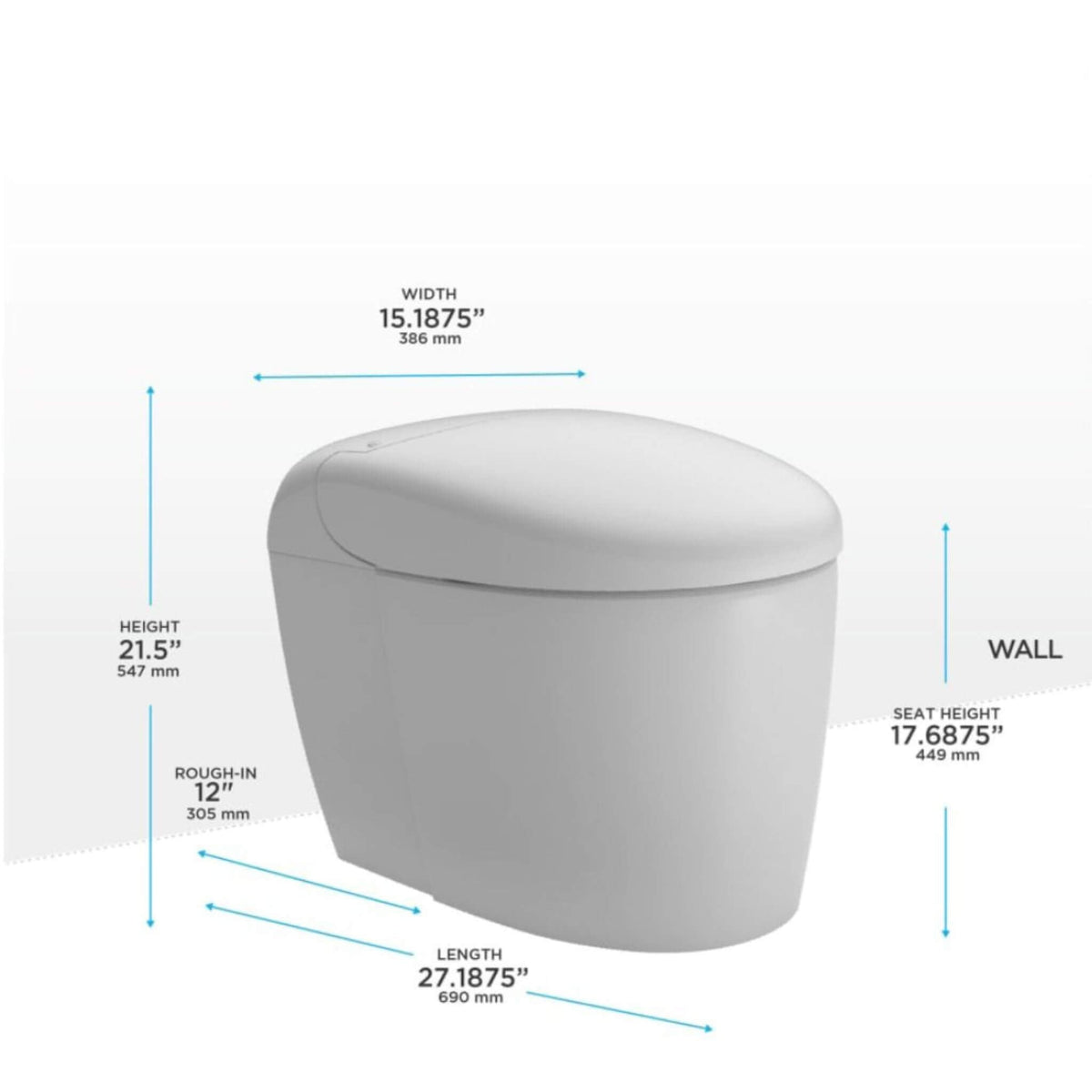 [MS8341CUMFG#01] TOTO Neorest RS Dual Flush Elongated Chair Height Toilet With Integrated Smart Bidet Seat (SAK46531)