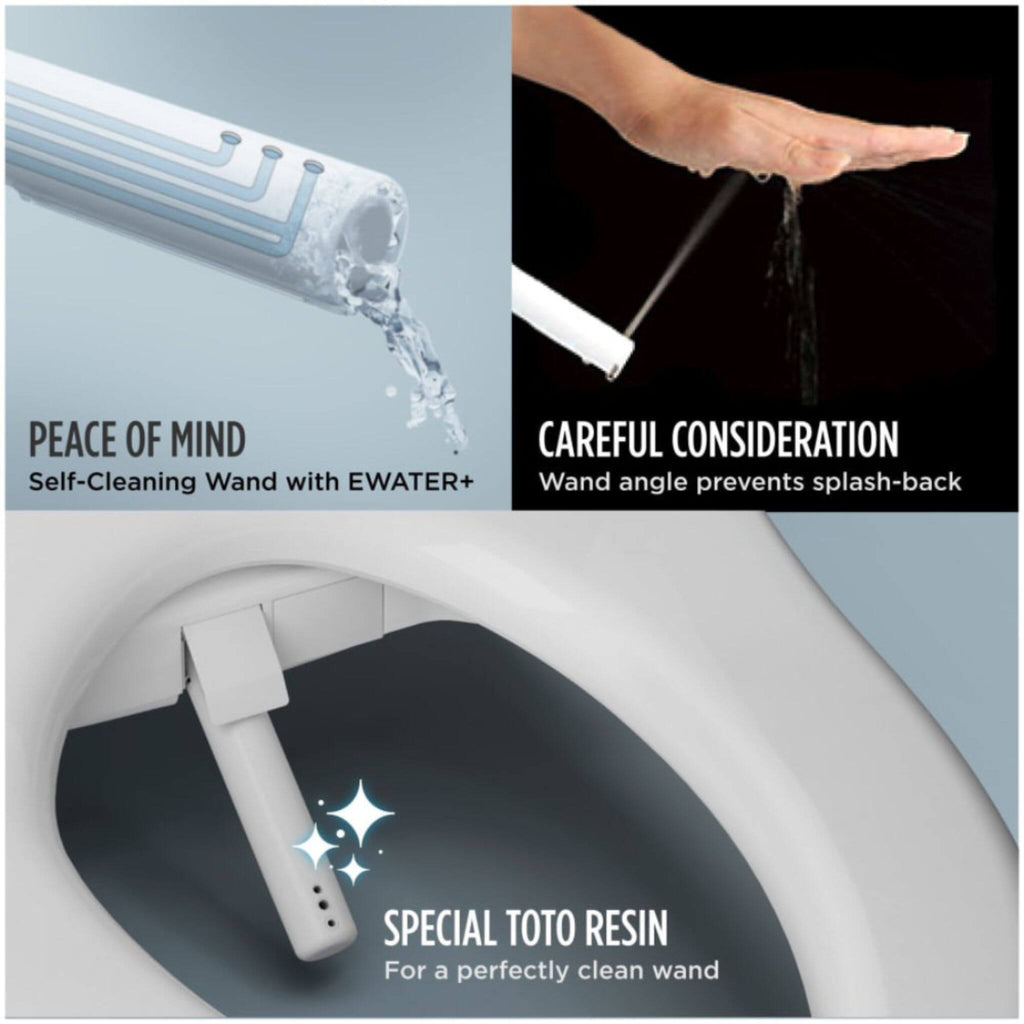 [MW7764726CEFGA#01] TOTO Drake 1.28 GPF Elongated Chair Height Toilet With Washlet S7 Heated Auto Open Bidet Seat (SAK19563)
