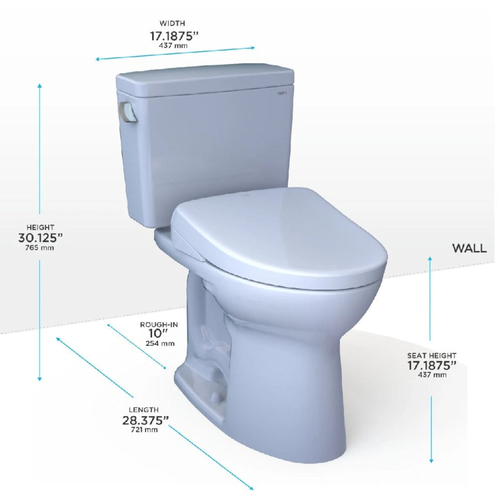 [MW7764726CEFGA.10#01] TOTO Drake Bidet Toilet