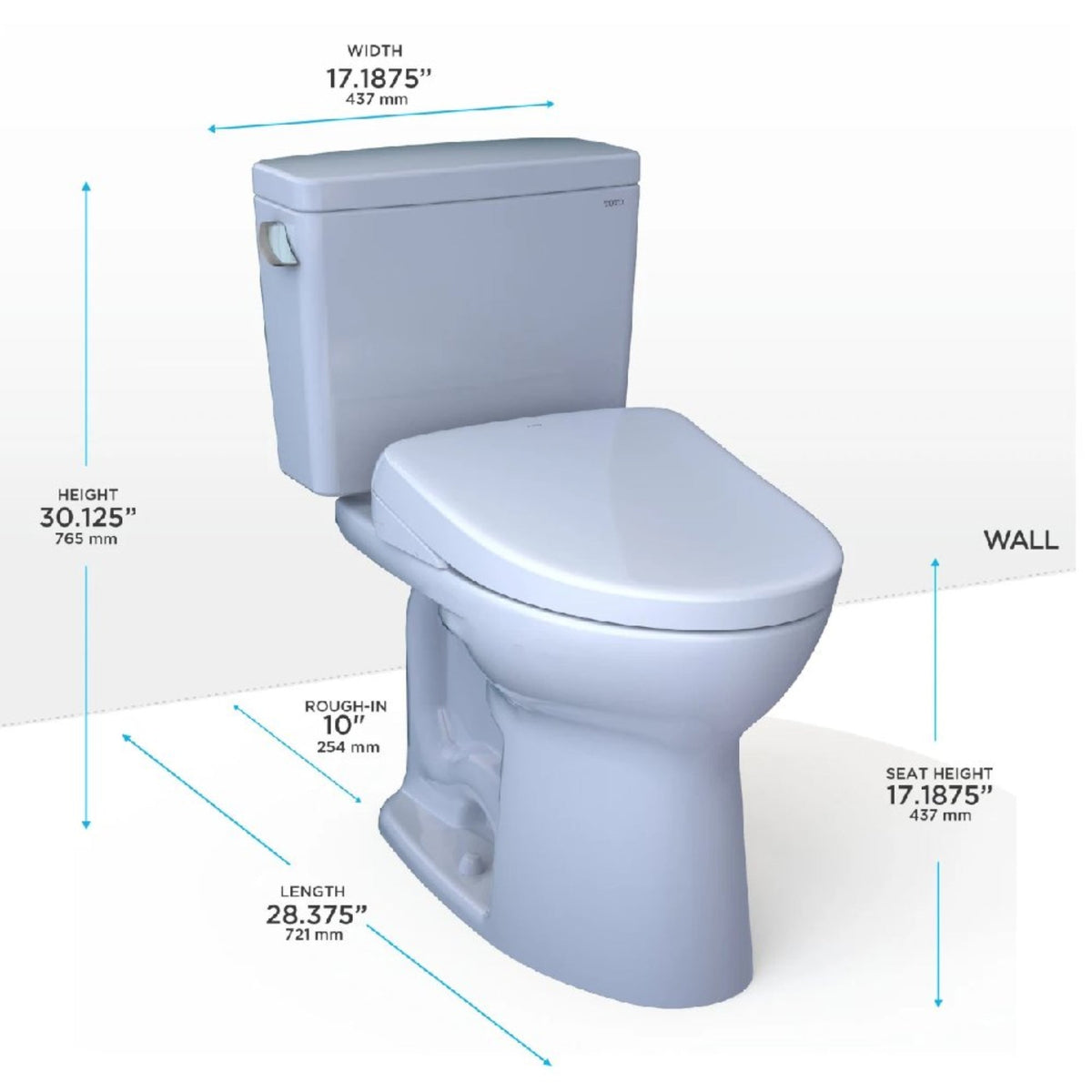 [MW7764726CEFGA.10#01] TOTO Drake Bidet Toilet