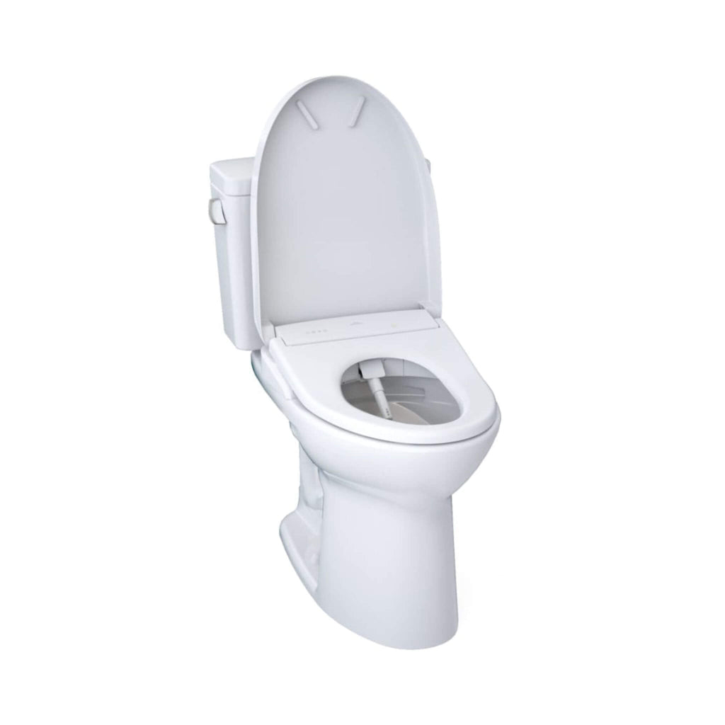 [MW7764736CSFG#01] TOTO Drake 1.6 GPF Elongated Chair Height Toilet W/ Washlet S7A Auto Bidet Seat & EWater+ Technology (SAK56915)