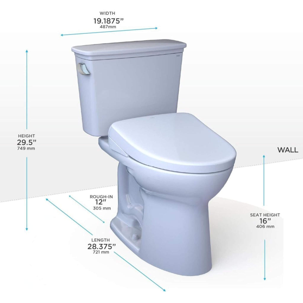 [MW7864726CEG#01] TOTO Drake Bidet Toilet